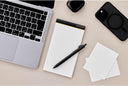 Maruman Mnemosyne 180 X 100 Notepad - 5mm GRID - Black