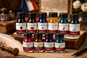 Exaclair - Herbin Fountain Pen Ink 10ml Bottle -40 Colors: Ambre de Bermanie (Burmese Amber)