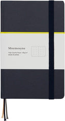 Maruman Mnemosyne Journal - A6 - 5mm Dot Grid - Navy