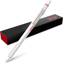 Rotring 600 Metallic Metal Ballpoint Pen - Pearl White
