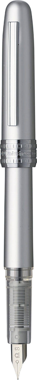 Platinum Plaisir Fountain Pen - Frosty Blue