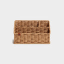 U Brands - U Brands Somerset Woven Desktop Organizer Brown