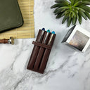 Girologio - Leather 3 Pen Case
