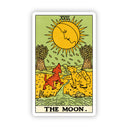 Big Moods - The Moon Tarot Card Sticker