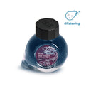 Colorverse 2024 Blue Dragon Silver Glistening Fountain Pen Ink
