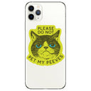 Juju and Moxie - Pet My Peeves Funny Grumpy Cat High Quality Vinyl Sticker