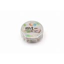 mt masking tape - 15mm sea glass and shells