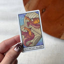 Big Moods - Romantasy Reader Book Tarot Card Sticker