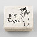 Merry and Bright - Don't Forget 45 x 35 mm stamp