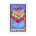 Big Moods - The Binge Reader Book Tarot Card Sticker