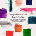 Tom's Studio - The Studio Pocket Fountain Pen 2.0 - Iris
