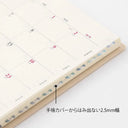 Midori Index Sticker Labels S Chiratto - Numbers - Blue