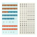 Traveler’s Company Traveler’s Notebook Customized Sticker Set 2027