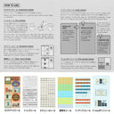 Traveler’s Company Traveler’s Notebook Customized Sticker Set 2027