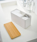 Yamazaki Home - Countertop Organizer - Steel + Wood