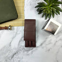 Girologio - Leather 3 Pen Case