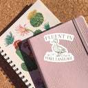 Sticker Horse - Fluent In Fowl Language Sticker