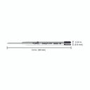 SCHMIDT EASY FLOW 9000 BALLPOINT REFILL TO FIT PARKER STYLE BALLPOINT PEN BLACK