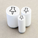 Merry and Bright - Mini stamp pin