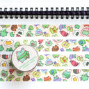 Robot Dance Battle - Chaos of Frogs Washi Tape