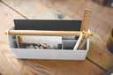 Yamazaki Home - Pen + Desk Organizer - Two Sizes - Steel + Wood