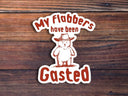 Sticker Horse - My Flabbers Have Been Gasted Sticker