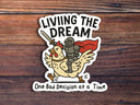 Sticker Horse - Living The Dream Knight Sticker
