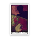 Big Moods - The Mystery Reader Book Tarot Card Sticker