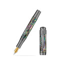 Laban Abalone Fountain Pen - Gunmetal