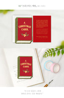 Wearingeul Embroidered Bookmark - World Literature - A Christmas Carol