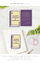 Wearingeul Embroidered Bookmark - World Literature - Alice in Wonderland