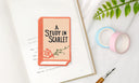 Wearingeul Embroidered Bookmark - World Literature - A Study in Scarlet
