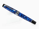Aurora Optima Auroloide Fountain Pen - Blue - Chrome Trim