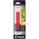 Pilot G2 Fine Point Gel Ink Refills (0.7mm), Rose Pink, 2 Pack