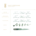 Ferris Wheel Press La Belle Epoque Collection Fountain Pen Ink - Sage Serenade