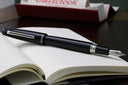 Esterbrook Estie Oversize Fountain Pen Ebony - Palladium Trim