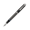 Pelikan Souveran M815 Fountain Pen - Metal Striped Black (Special Edition)