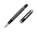 Pelikan Souveran M815 Fountain Pen - Metal Striped Black (Special Edition)