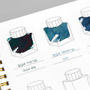 Wearingeul Ink Color Swatch A5 Notebook