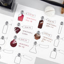 Wearingeul Impression Ink Color Swatch Paper - A5 - Alice's Potion