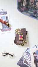 SAKURADRAGON x Esterbrook - Sakura Street Ink Bottle Lapel Pin
