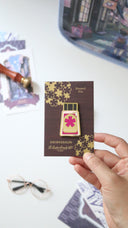 SAKURADRAGON x Esterbrook - Sakura Street Ink Bottle Lapel Pin