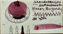 SAKURADRAGON x Esterbrook - Sakura Street Fountain Pen Ink - Sleepy Burgundy
