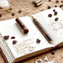 Esterbrook JR Pocket Fountain  Pen - Pumpkin Latte with Orange Trim and Gold Finishings