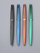 Diplomat Viper Fountain Pen in Noir Guilloche