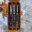 Esterbrook JR Pocket Fountain  Pen - Pumpkin Latte with Orange Trim and Gold Finishings
