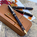 Esterbrook JR Pocket Fountain  Pen - Pumpkin Latte with Orange Trim and Gold Finishings