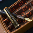 Esterbrook JR Pocket Fountain  Pen - Pumpkin Latte with Orange Trim and Gold Finishings