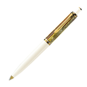Pelikan Souverän K400 Ballpoint Pen - Tortoiseshell/White