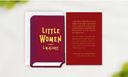 Wearingeul Embroidered Bookmark - World Literature - Little Women